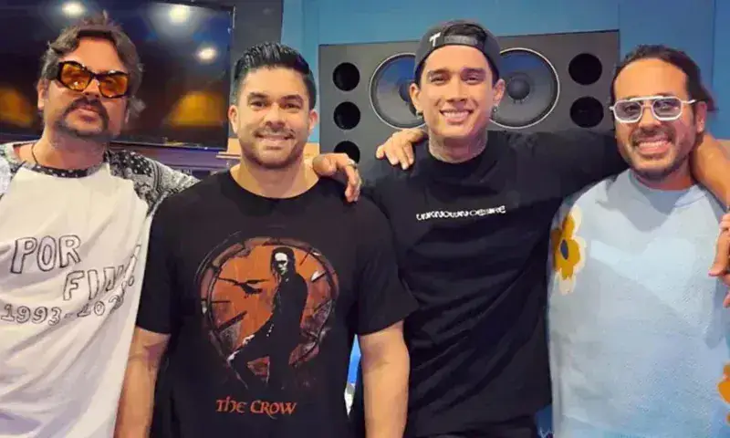 Servando y Florentino graban video en Petare junto a Jerry Rivera