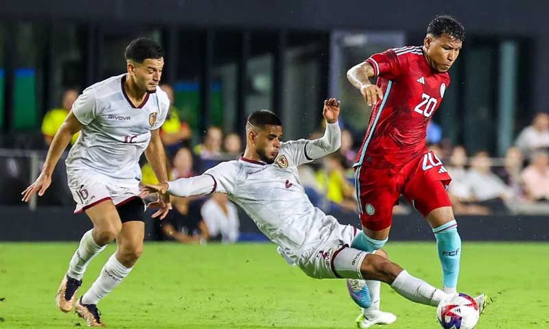 Vinotinto sub-23 pierde ante Colombia en encuentro amistoso