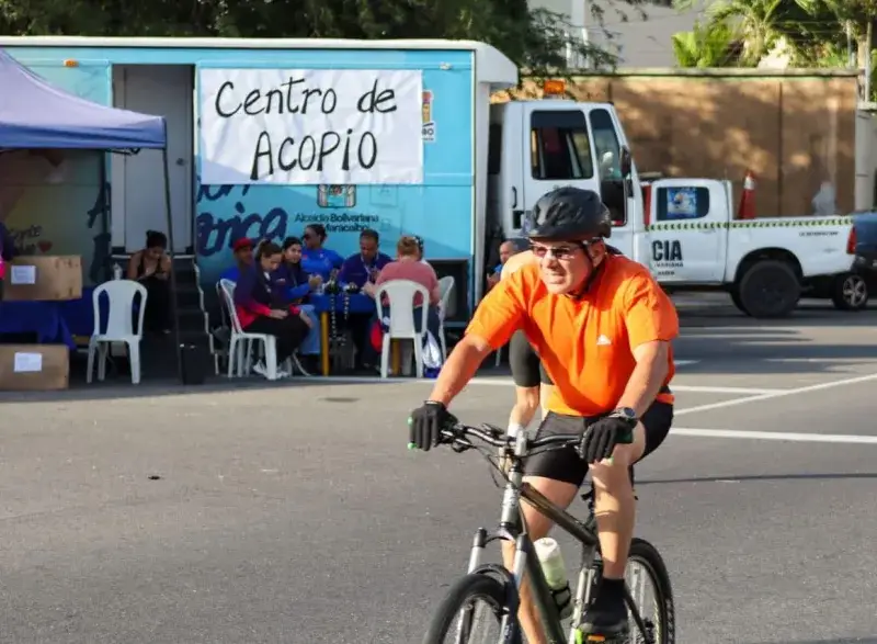 Ciclovía de El Milagro abrirá centro de acopio este domingo por los sismos del 24 de junio