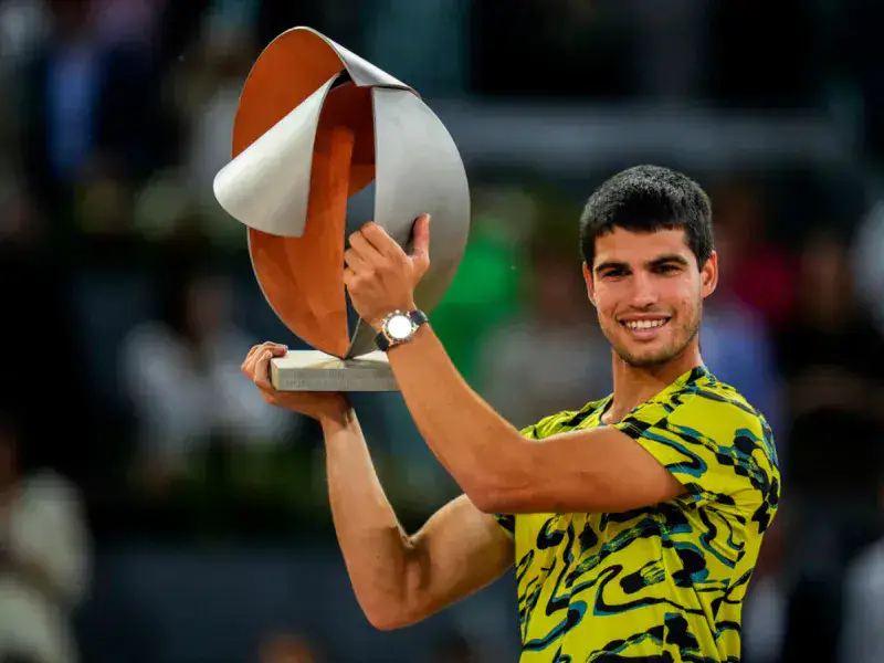 Carlos Alcaraz se coronó en el Masters 1000 de Madrid