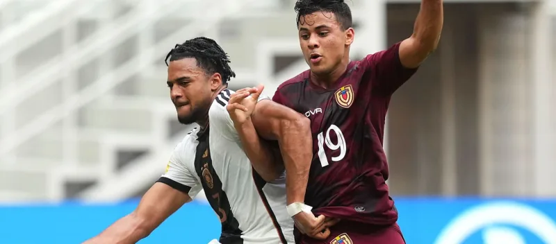 La Vinotinto sub-17 cayó goleada ante Alemania