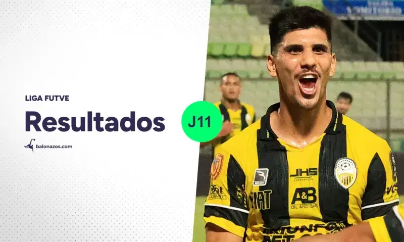 Empates y goles en la undécima jornada del Clausura de la Liga FutVe