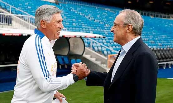 Ancelotti, hasta 2026 de “luna de miel” en el Real Madrid