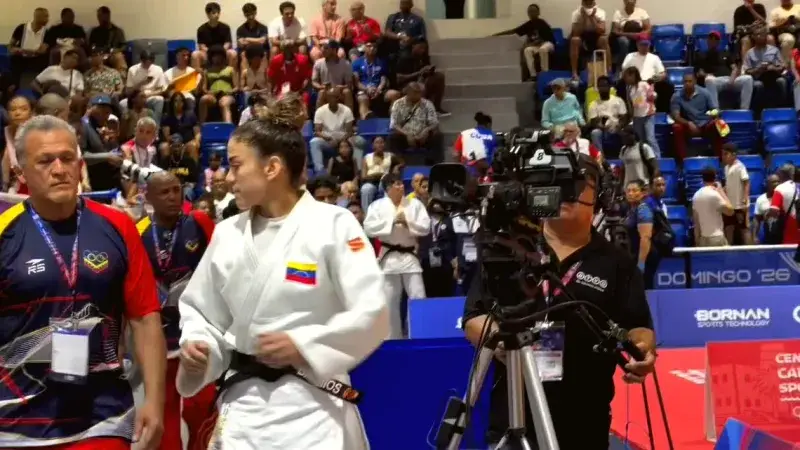 Anriquelis Barrios logra el oro en judo en Santo Domingo 2026
