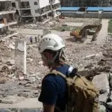 Equipo de rescate de EE UU salvó a un bebé bajo los escombros en Venezuela