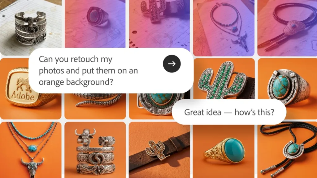 Adobe amplía su IA en Photoshop, Premiere y Lightroom con agentes creativos