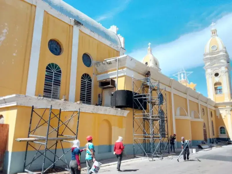 Restauración de la catedral de Cabimas alcanza 95% para la llegada del nuevo obispo