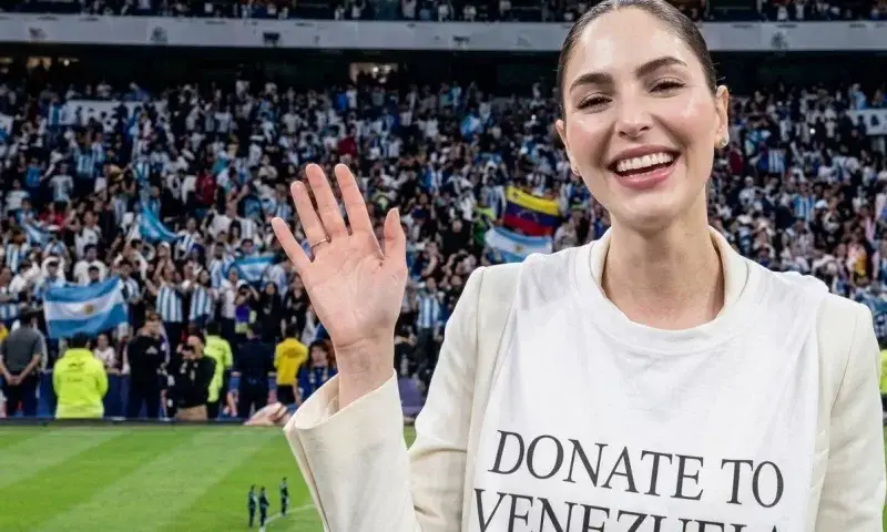 Stephany Abasali usa la final del Mundial para pedir ayuda