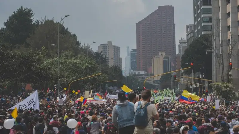 Protests in Colombia during #21N