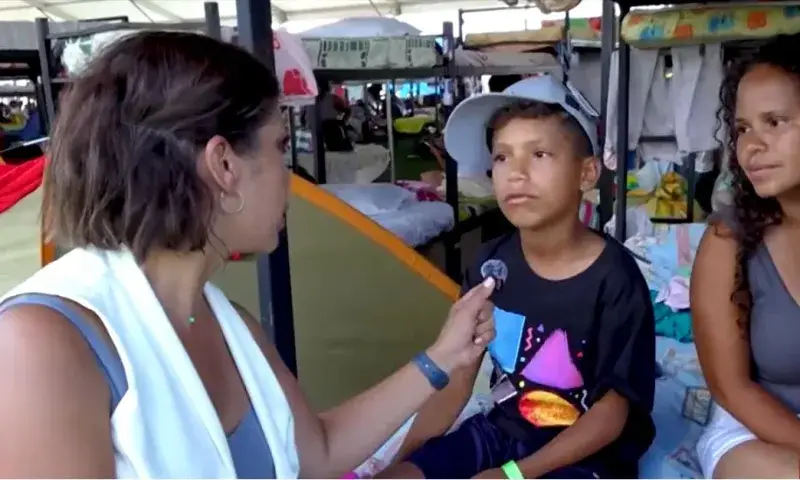 Niños en refugios de La Guaira enfrentan trauma tras sismos