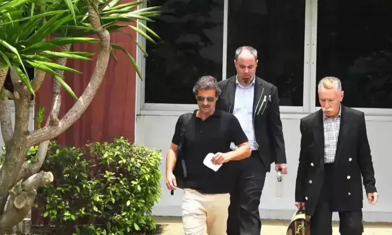 Rodolfo Sancho visita por primera vez en prisión a su hijo Daniel Sancho
