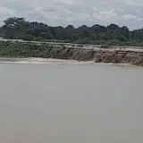 Intensas lluvias causaron el desbordamiento del río Zulia