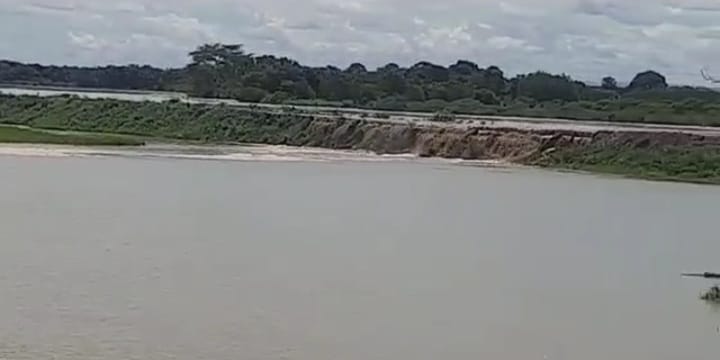 Intensas lluvias causaron el desbordamiento del río Zulia