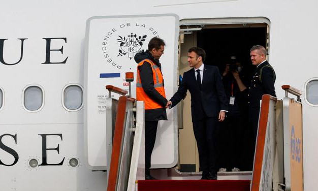 Emmanuel Macron llega a China con la vista puesta en Ucrania