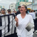 Trabajadores de la salud protestan en Caracas por salarios y condiciones laborales