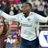 Jan Hurtado marcó doblete con Liga de Quito