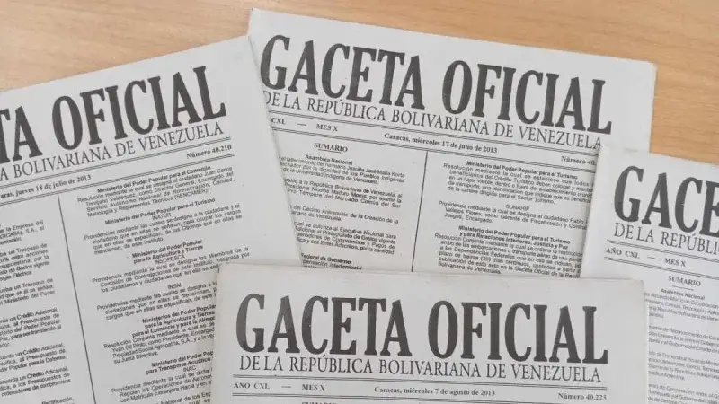 Gaceta Oficial 43.462 detalla cambios en Defensa y Salud