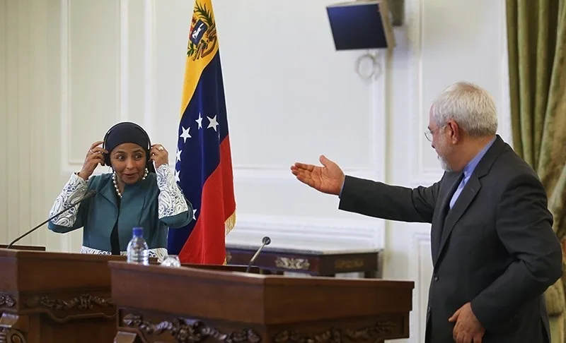 File:FM Zarif in joint conference with Venezuelan FM Delcy Rodríguez 01.jpg