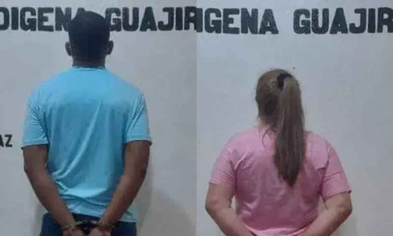 Arrestan a un hombre y una mujer por fraude y contrabando en Guajira