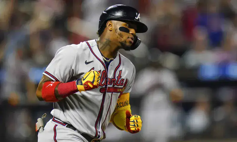 Ronald Acuña Jr. comanda clasificación de Bravos a la postemporada