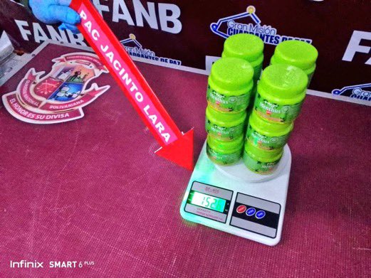 FANB aprende a sujeto con más de 2 kilos de drogas en cremas
