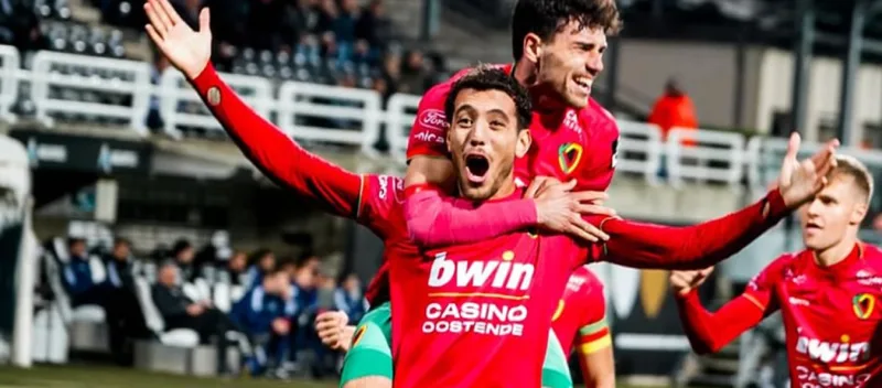 Daniel Pérez anotó en la Copa de Bélgica con el Oostende
