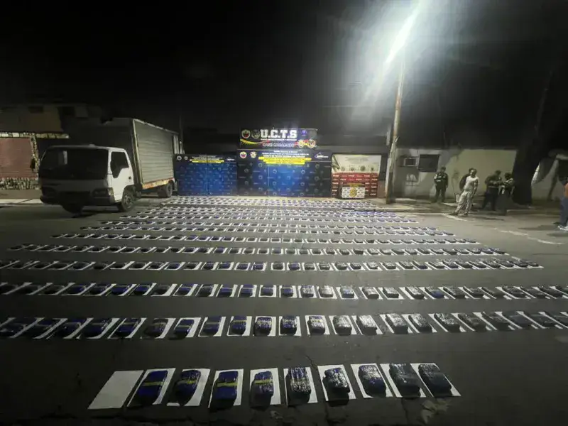 Incautan 240 kilos de “krispy” en Carabobo