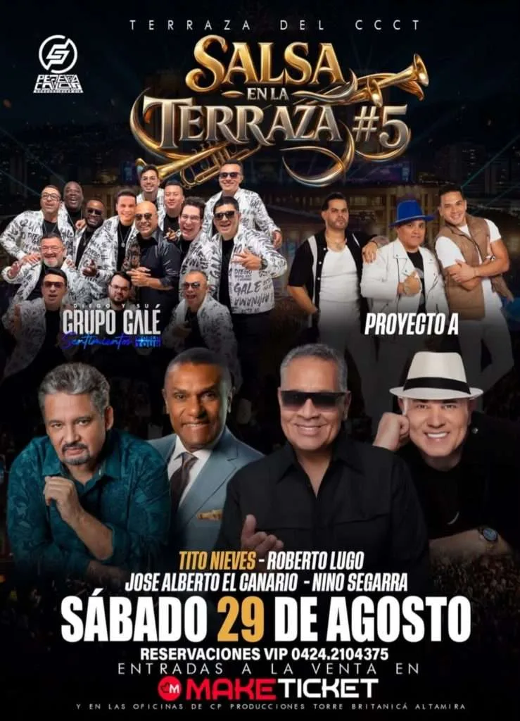 Tito Nieves y José Alberto El Canario encabezan la salsa en el CCCT