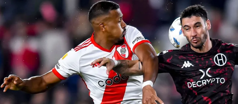 River de Rondón perdió ante Huracán