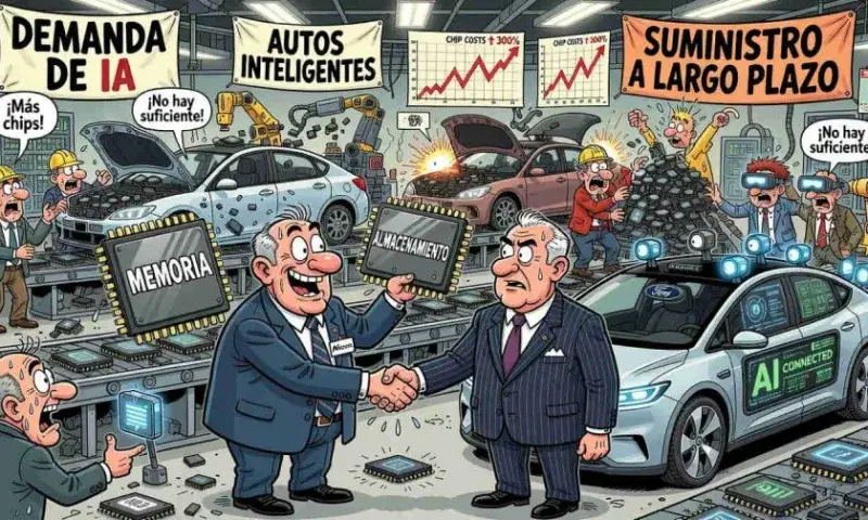 Micron asegura memoria para Ford en medio de la IA