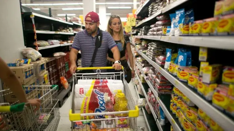 El consumo en los supermercados venezolanos sube un 20% en la segunda quincena de mayo