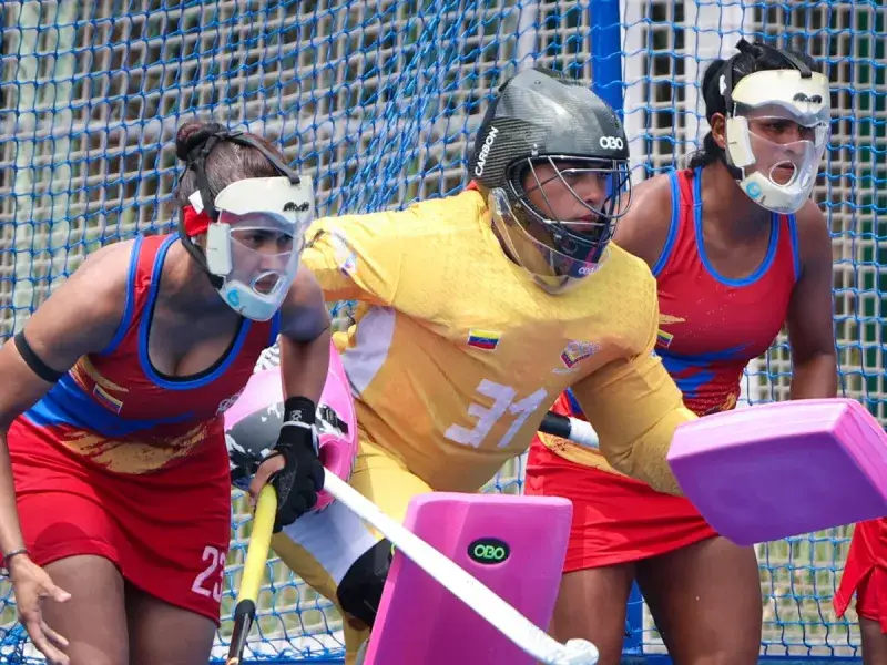 Venezuela logra bronce inédito en hockey femenino