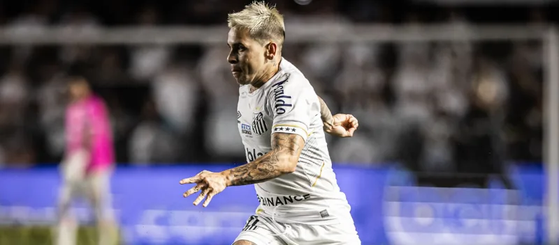 Soteldo regresó a la acción con el Santos