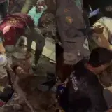 Rescatan a una joven de los escombros en La Guaira tras sismos