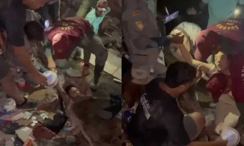Rescatan a una joven de los escombros en La Guaira tras sismos