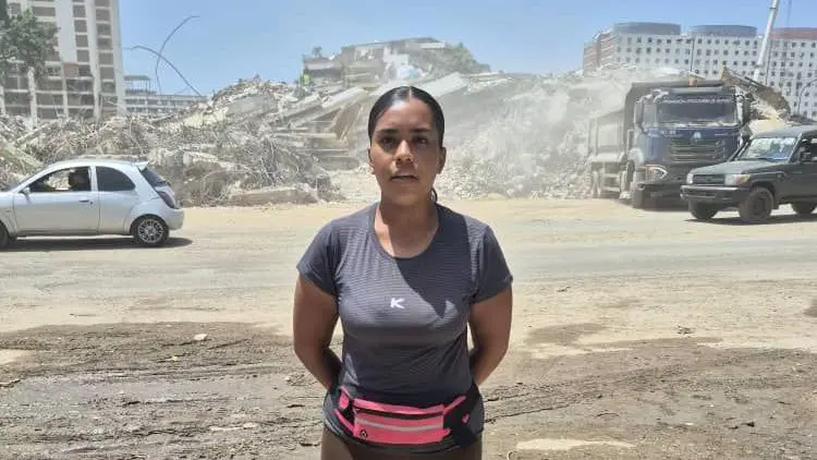 Lorena Laya sigue entre ruinas en La Guaira tras los sismos