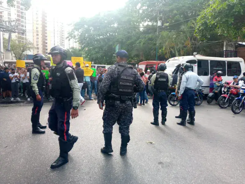 Alias El Wilexis organizó protesta contra operativos policiales en Petare