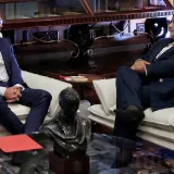 Jorge Rodríguez y Dinorah Figuera acuerdan mesa técnica y política