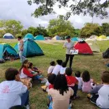 Banco del Libro activa lecturas para niños en refugios del Parque del Este