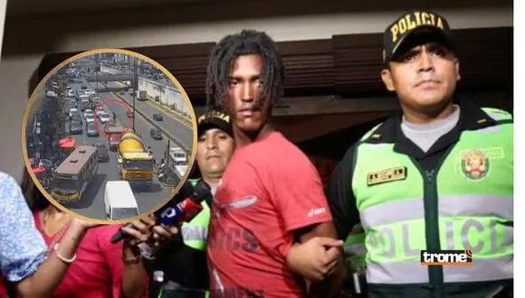 Venezolano asesinó con una tijera a taxista en Perú y quedó grabado en cámaras