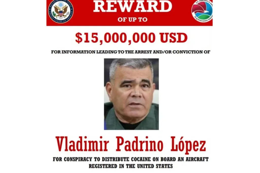 Estados Unidos mantiene activas varias recompensas vinculadas con Venezuela