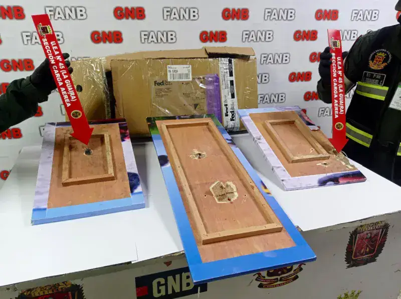 FANB incauta 5,4 kilos de cocaína