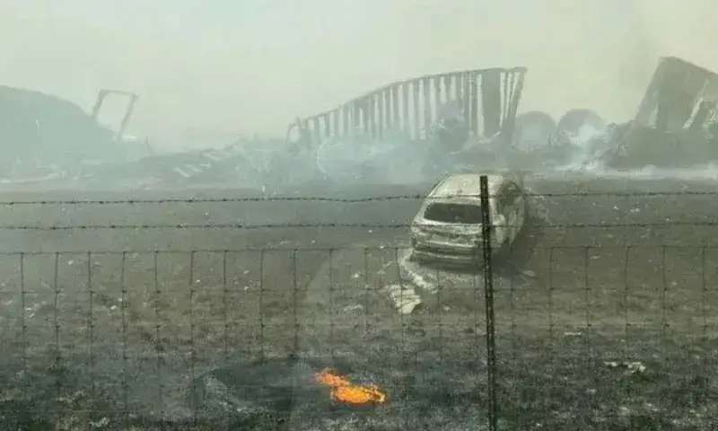 Seis muertos en accidente múltiple en EE. UU. por tormenta de arena