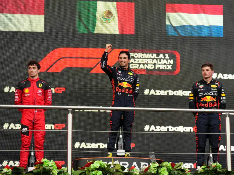 Verstappen: “Checo tiene cada vez más confianza”