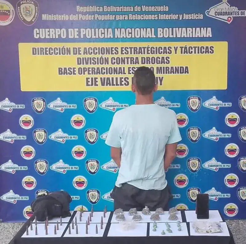 Asesinó a su mujer en Bogotá y fue detenido en Charallave