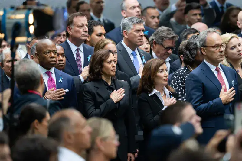 Vicepresidenta y alcalde de Nueva York presiden actos del 11S
