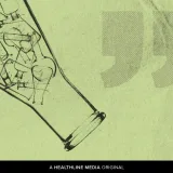 An illustration of a glass beaker containing many smaller beakers to conduct an experiment