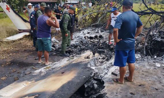 Hallan aeronave vinculada al narcotráfico cerca de Brasil