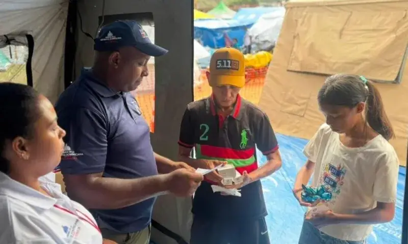 Dominicanos atienden a 2.502 venezolanos tras terremotos del 24