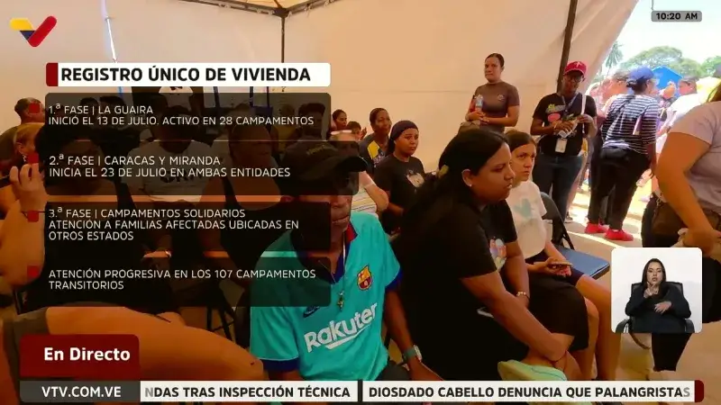 Más de 35 mil familias ya figuran en el registro de vivienda